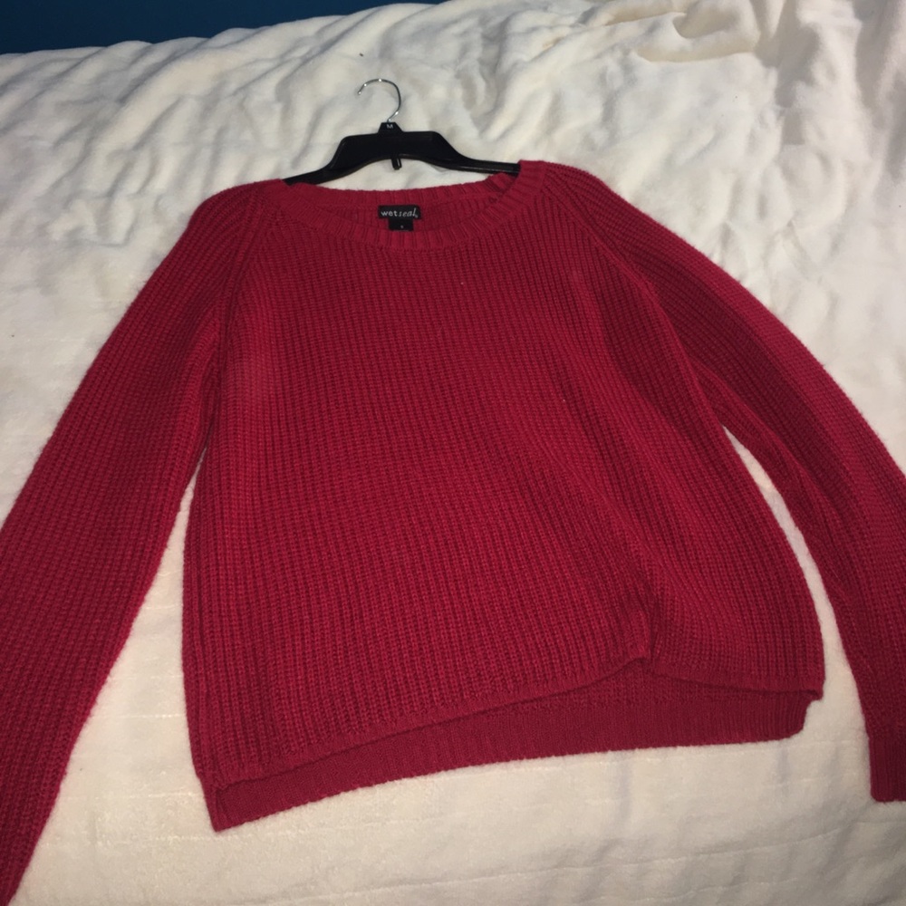 ✨ Red Knit Sweater ✨
