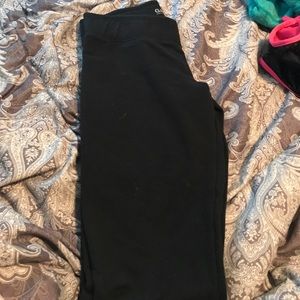 Garage black leggings