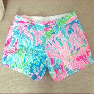 Lillie Pulitzer shorts! Size 0!!!