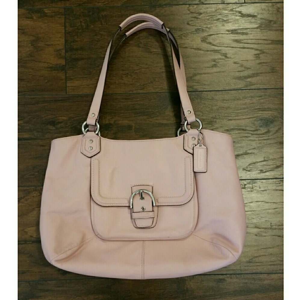 EUC Pink Coach Purse
