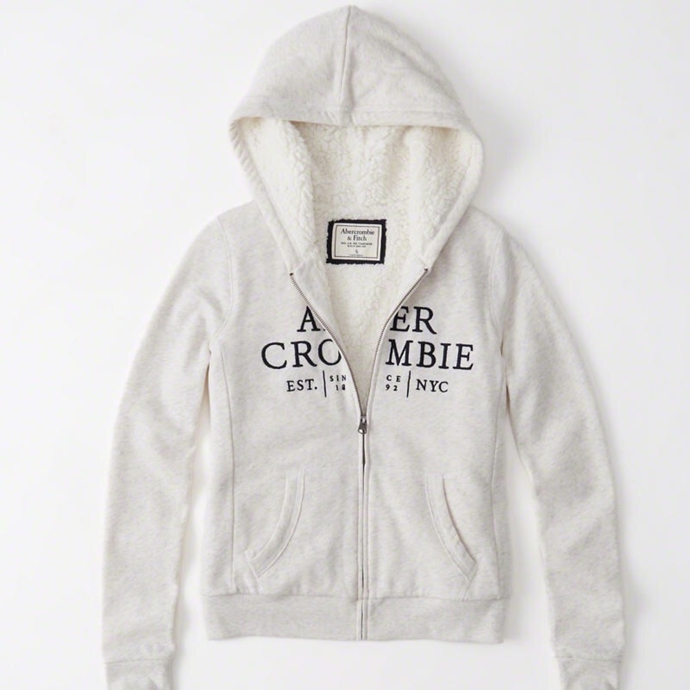 SHERPA LOGO FULL-ZIP HOODIE
