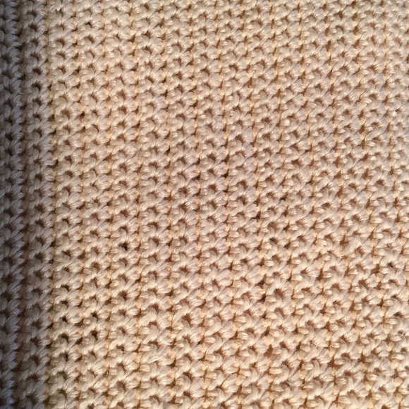 Banana republic knit tank top L creamy beige NWT - Picture 5 of 7