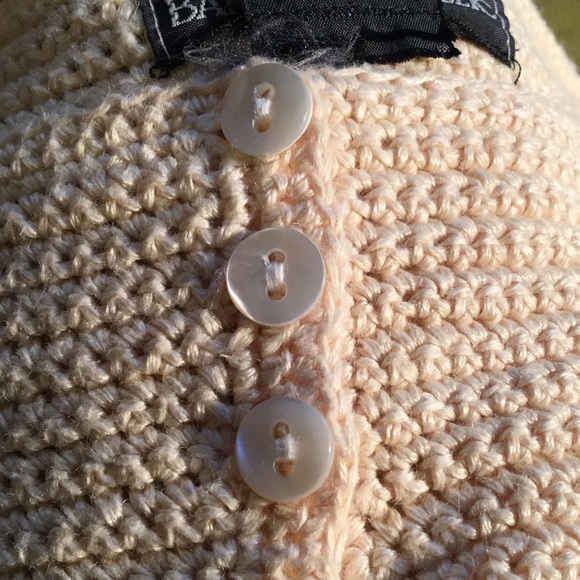 Banana republic knit tank top L creamy beige NWT - Picture 6 of 7