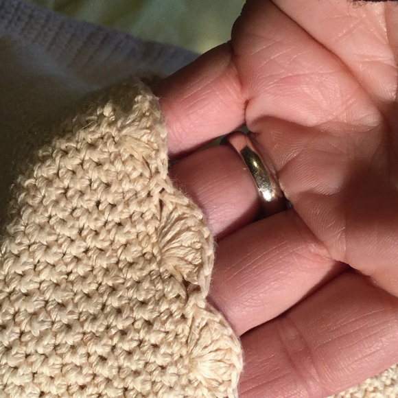 Banana republic knit tank top L creamy beige NWT - Picture 7 of 7