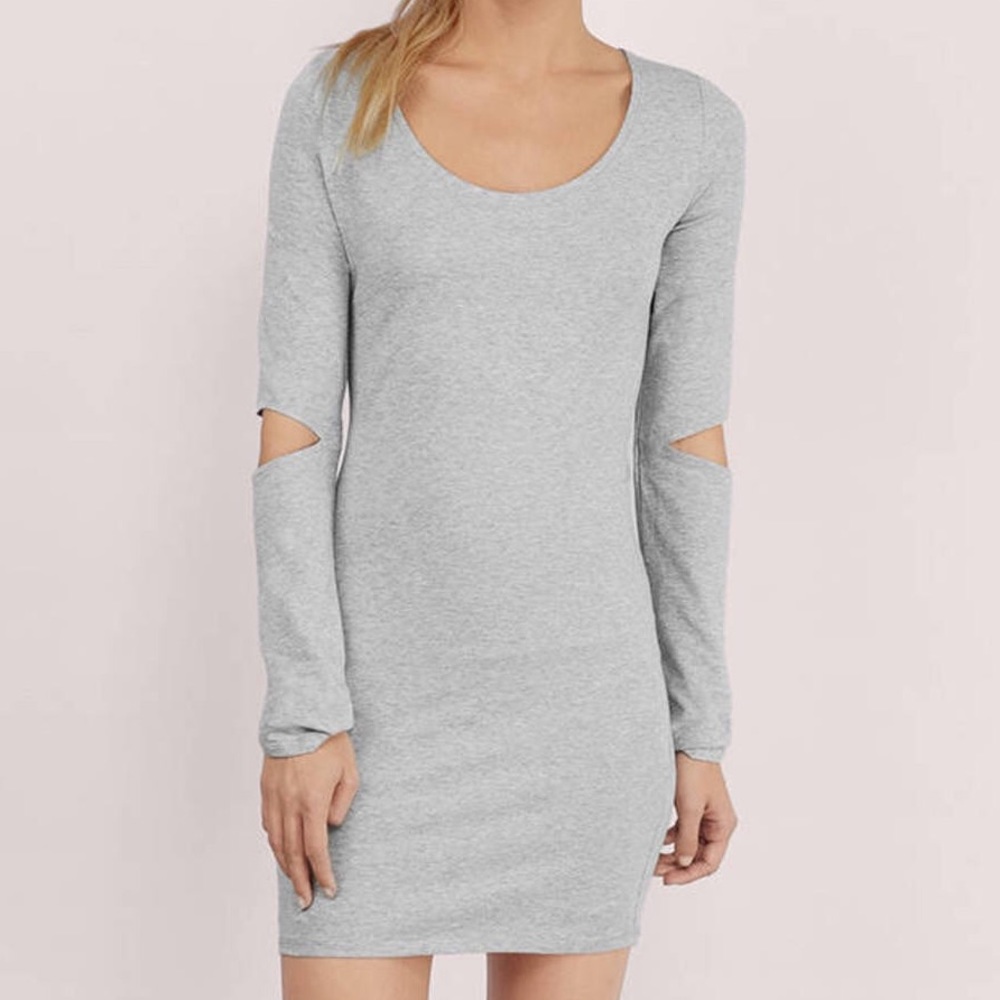 Tobi NWT Grey Bodycon Dress