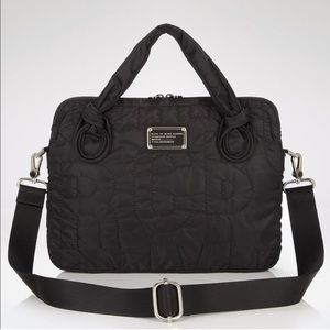 Marc by Marc Jacobs Black Laptop Bag with strap