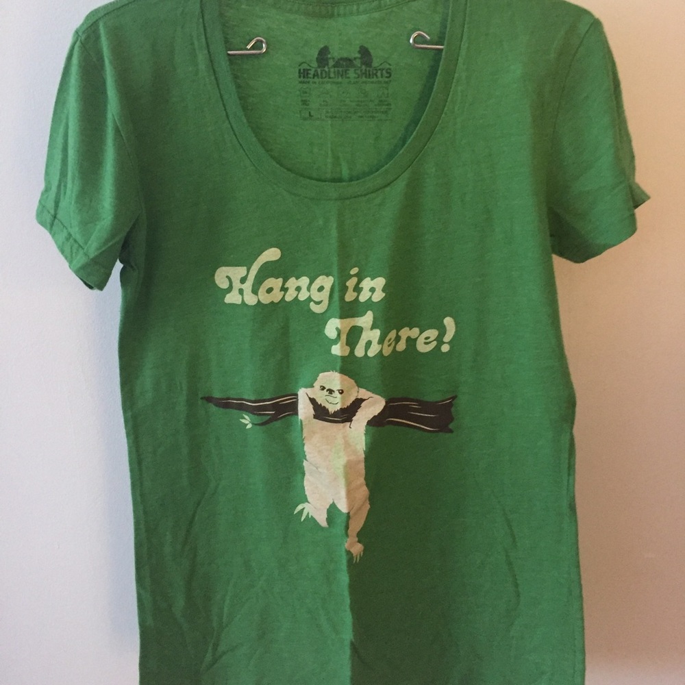 Hang in There Sloth Tee