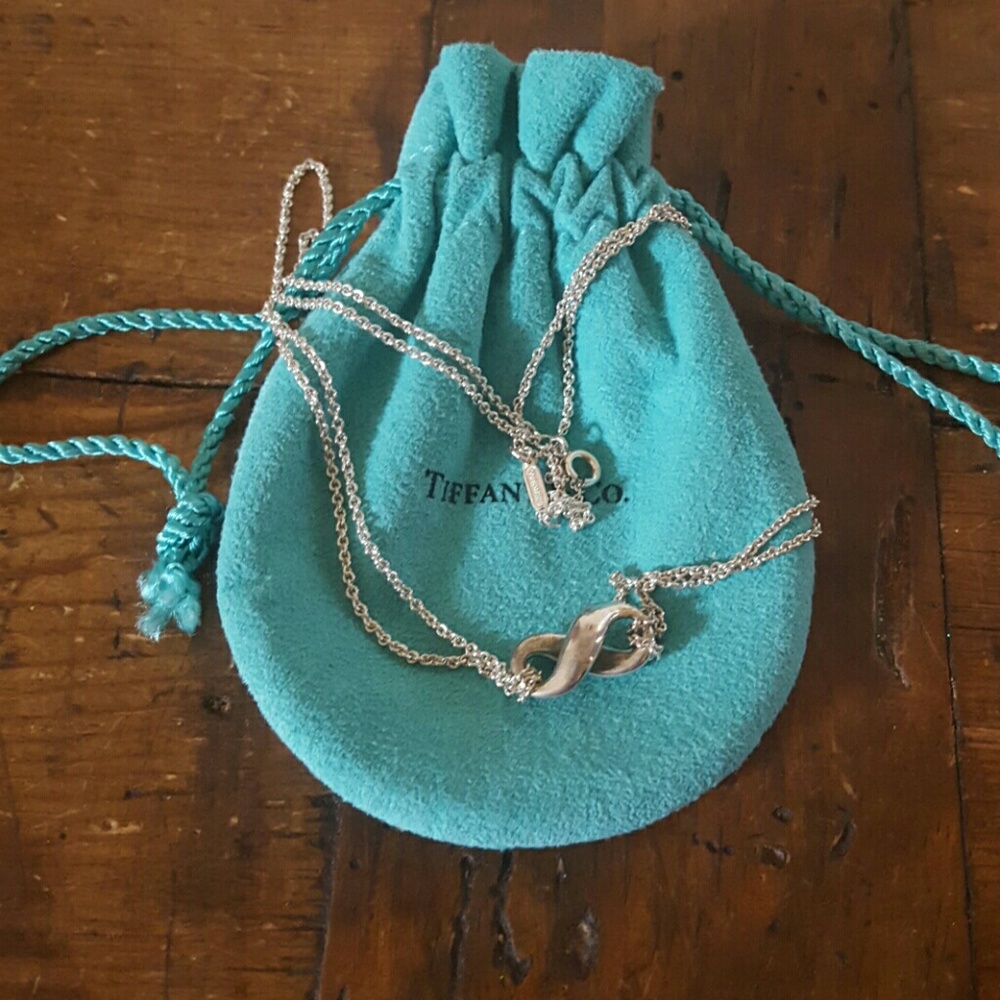 Authentic Tiffany's Infinity Necklace