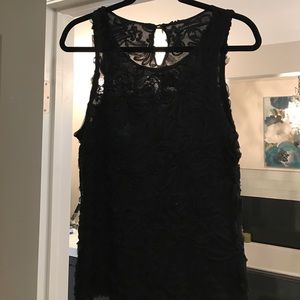 Beautiful floral embellished tank