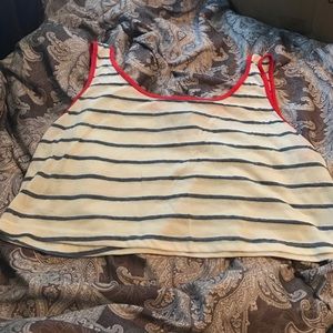 Wet Seal, Red, White, and Blue crop