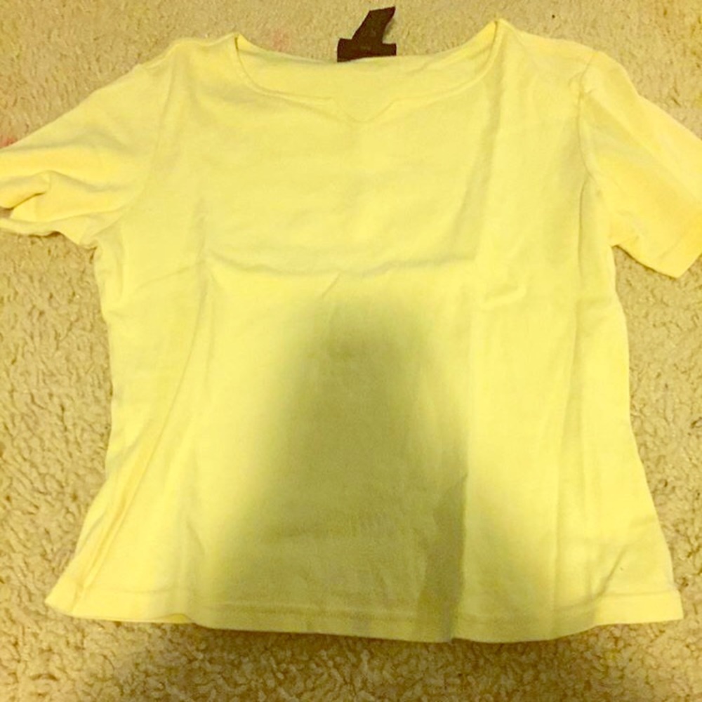 Fitted crop top