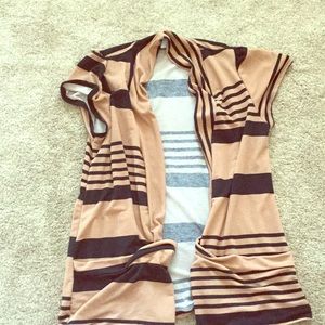 Black and Tan cardigan