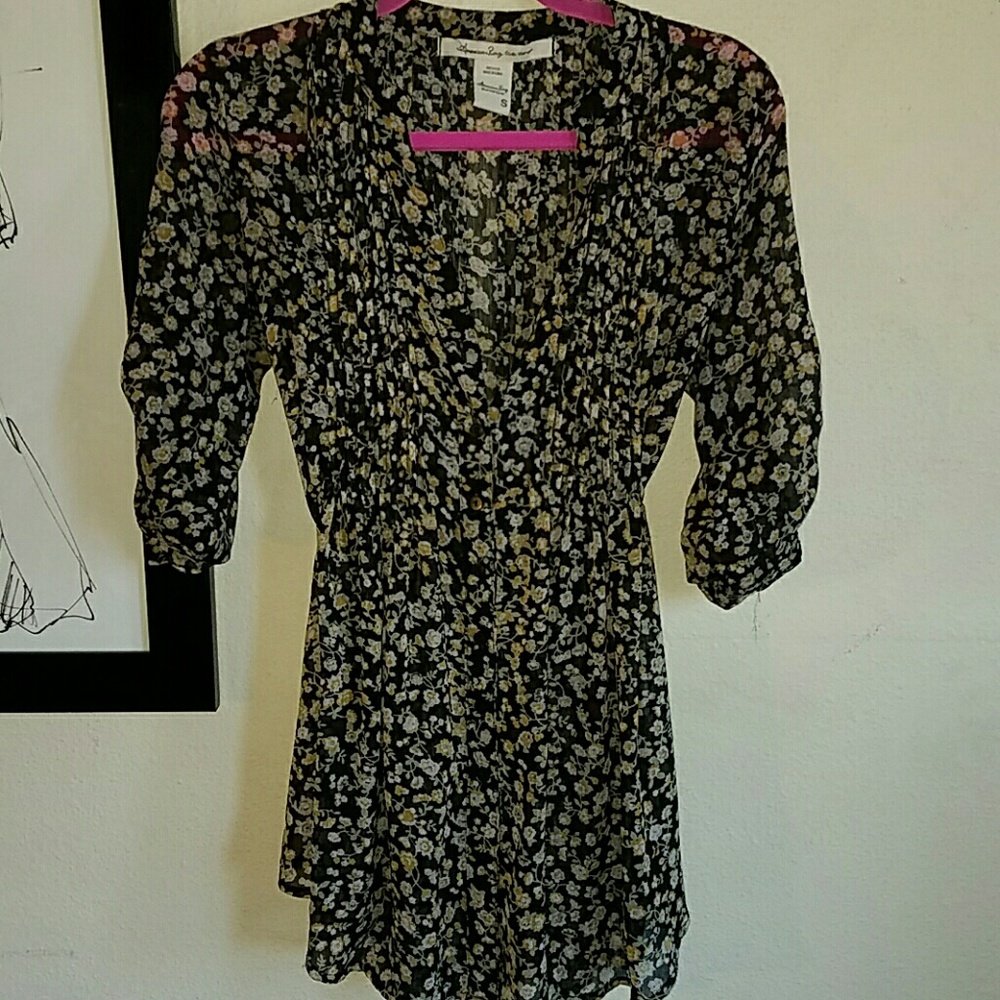 Chiffon dress/long shirt