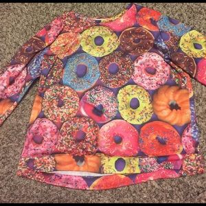 Rue 21 Doughnut Sweatshirt