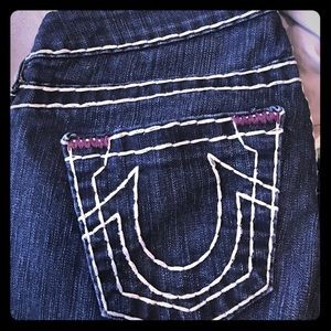 Stella Super T Purple True Religion Skinny Jeans