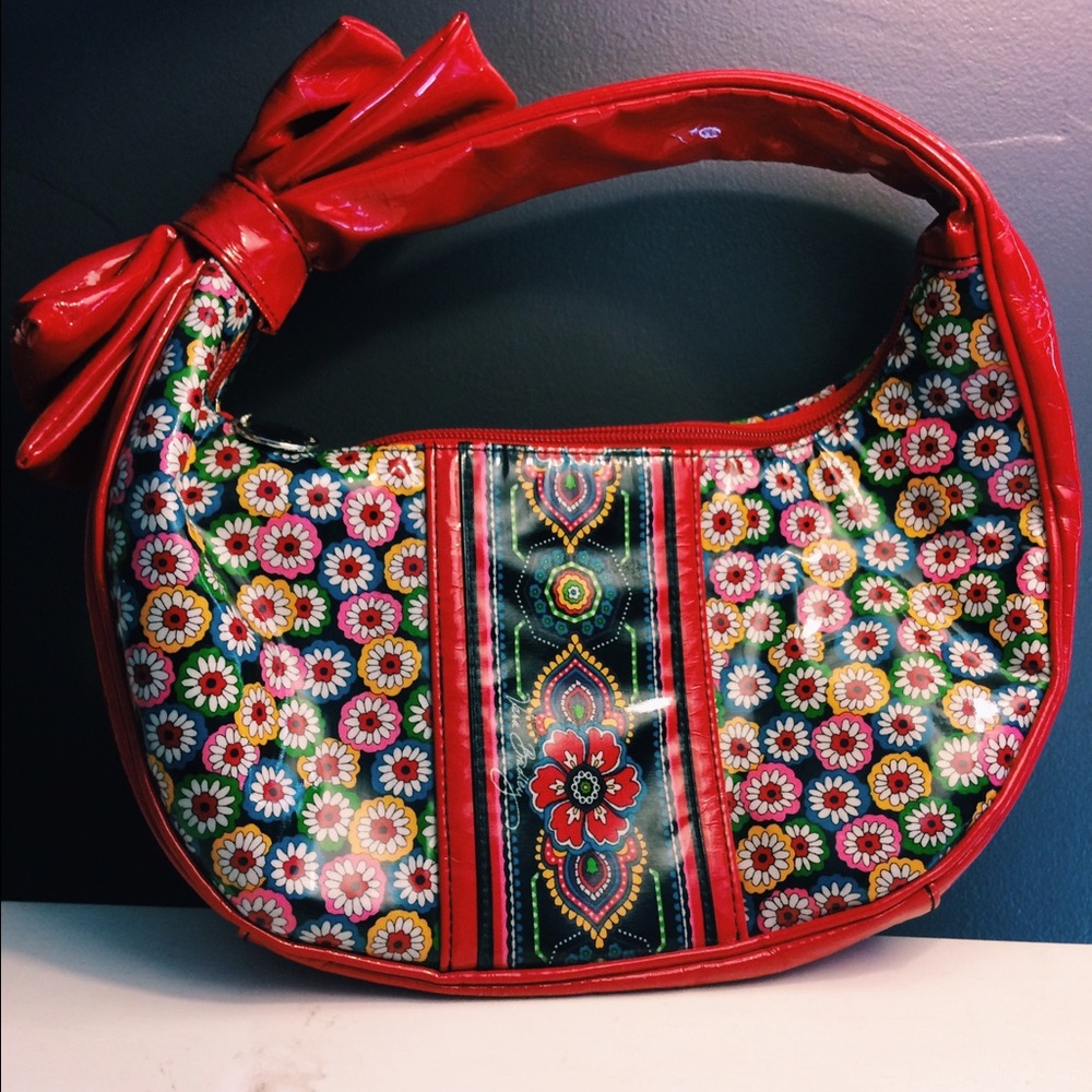 RARE Vera Bradley "Frill" Purse in Symphony in Hue