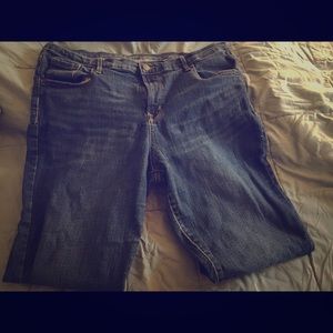 Old Navy curvy straight jeans (long inseam)