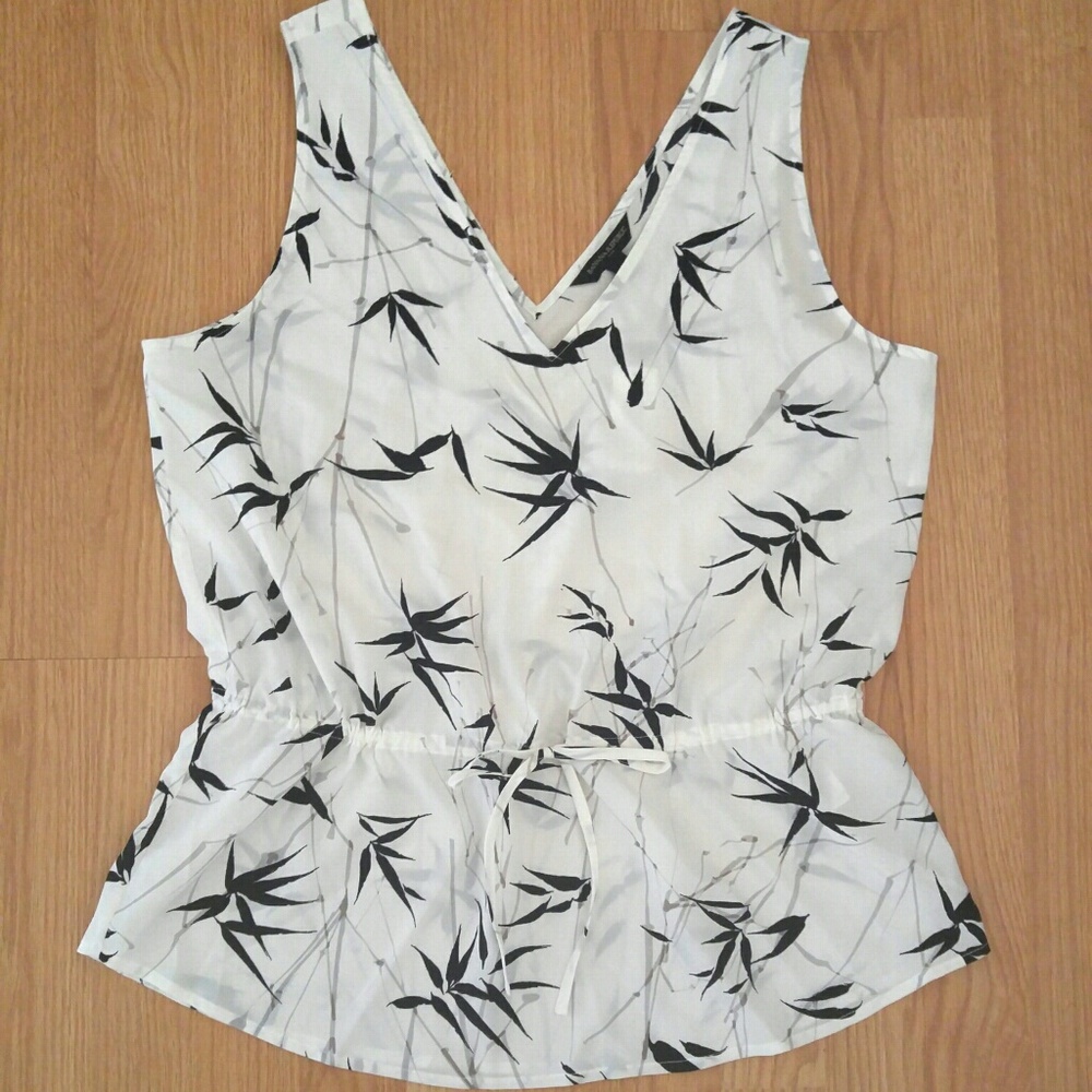 Banana Republic Bamboo Drawstring Top