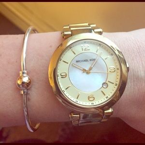 Gold Michael Kors watch