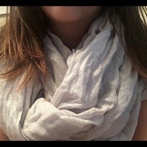 Silver infinity scarf ✨