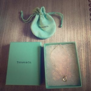 Sterling silver open heart bracelet