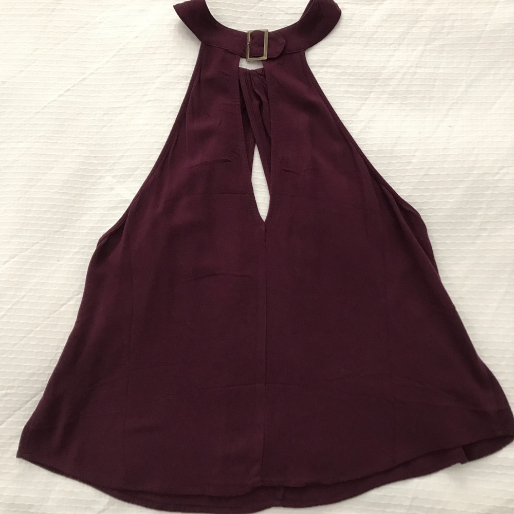 Burgundy top from Free people