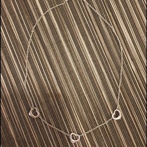 Tiffany & Co. Elsa Peretti Triple Heart Necklace
