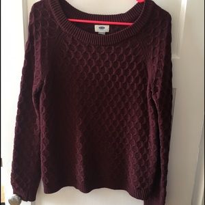 Maroon Old Navy Sweater