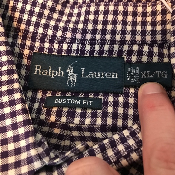 Ralph Lauren Custom Fit Button Down - Picture 4 of 4