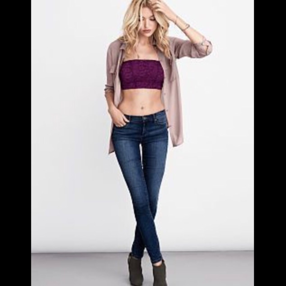 VIctoria’s Secret Siren Mid-Rise Skinny Jeans