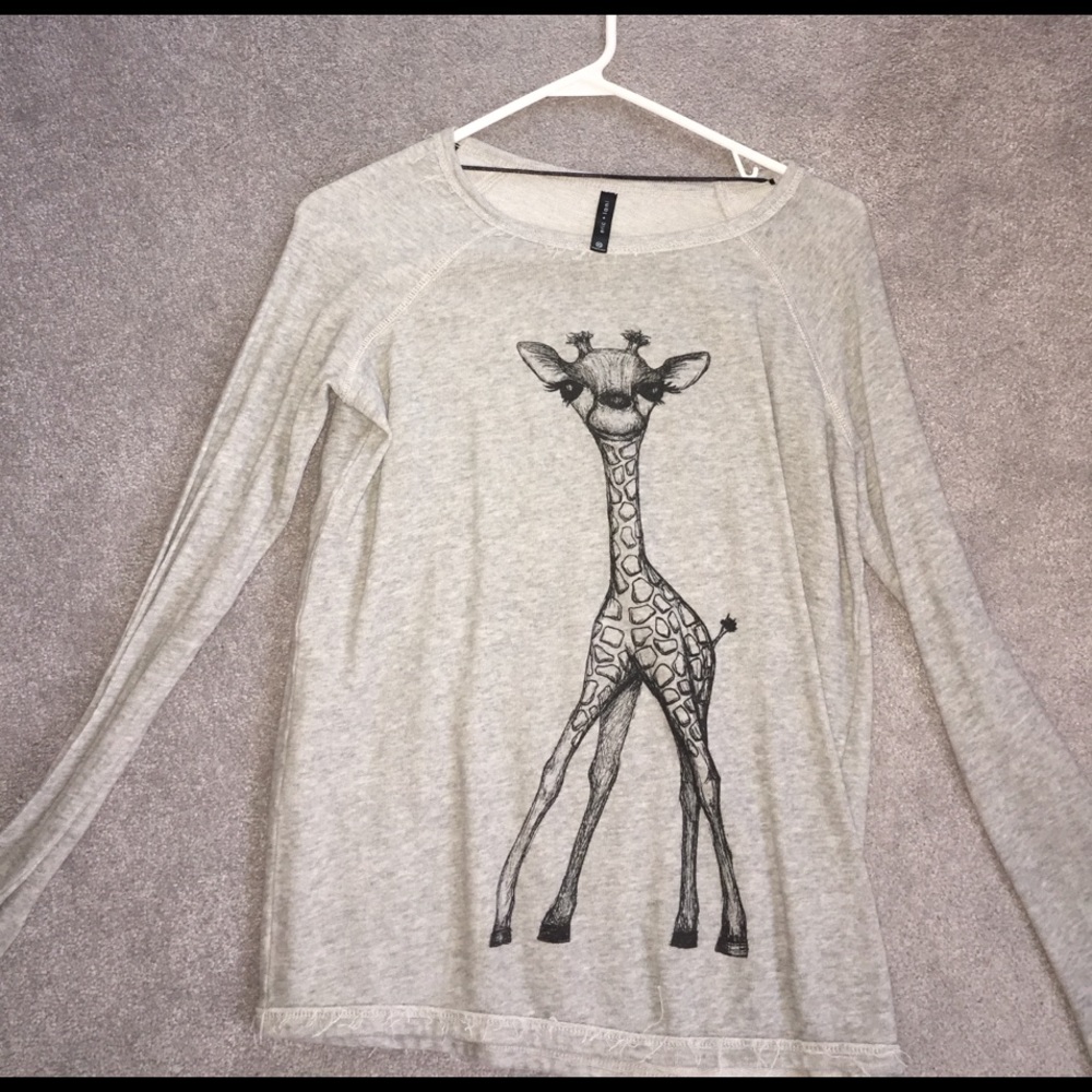 Eric and Lani grey sweater