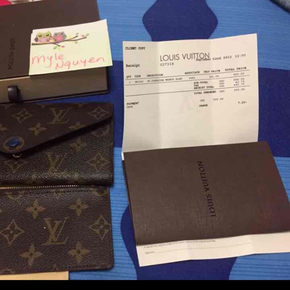 Authentic Josephine wallet with coin pouch