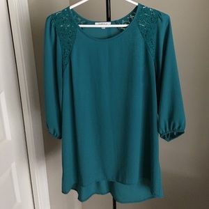 Teal Blouse