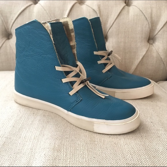 Royal Elastics Shoes High Top Leather Sneaker By Royal Elastics Poshmark
