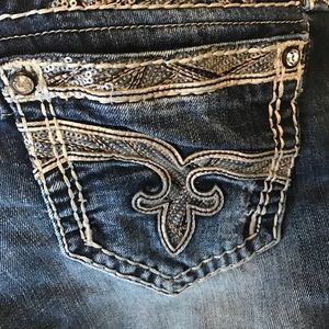 Size 28 straight Rock Revival Jeans
