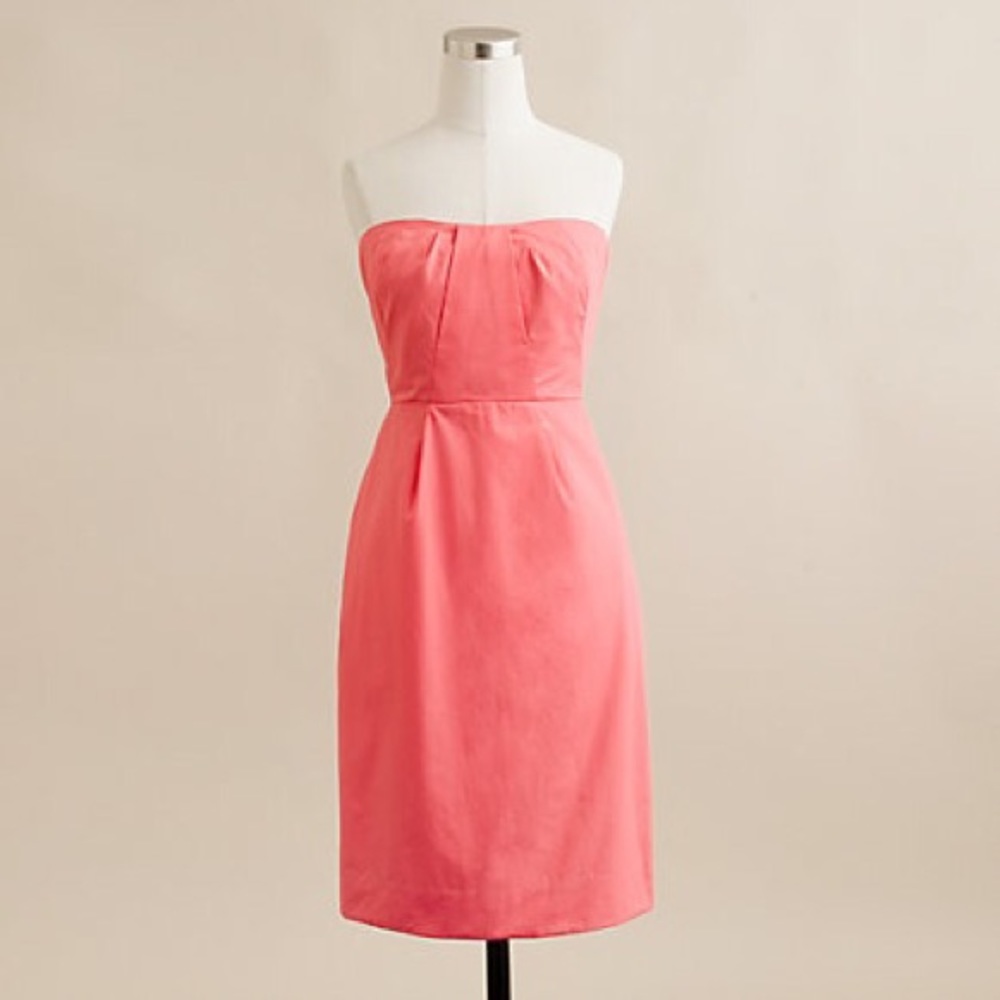 J. Crew Erica cotton Cady dress. Bridesmaid. 2
