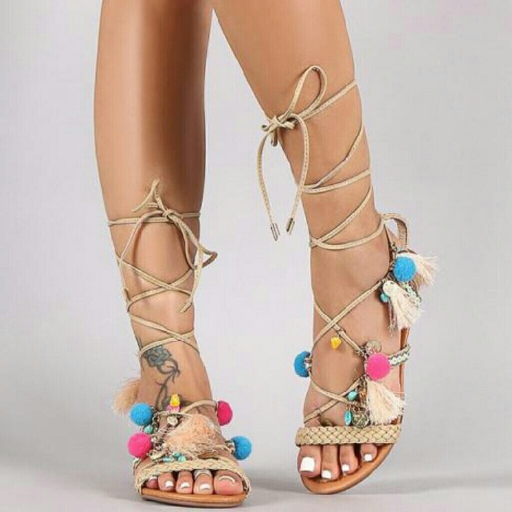 ALL ABOUT IT 2017 S/S SANDALSπ‘π - Picture 2 of 3