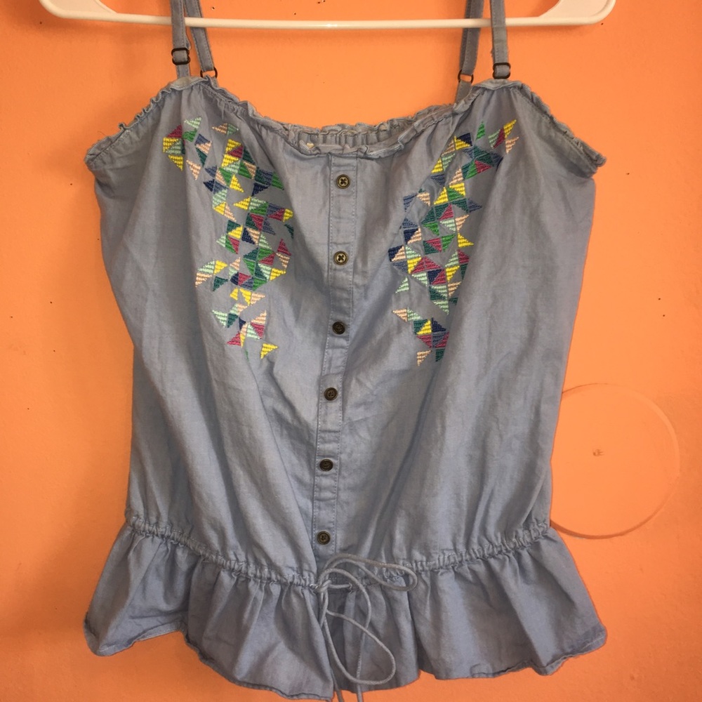 Forever 21 Print Top