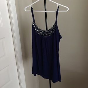 sequin tank
