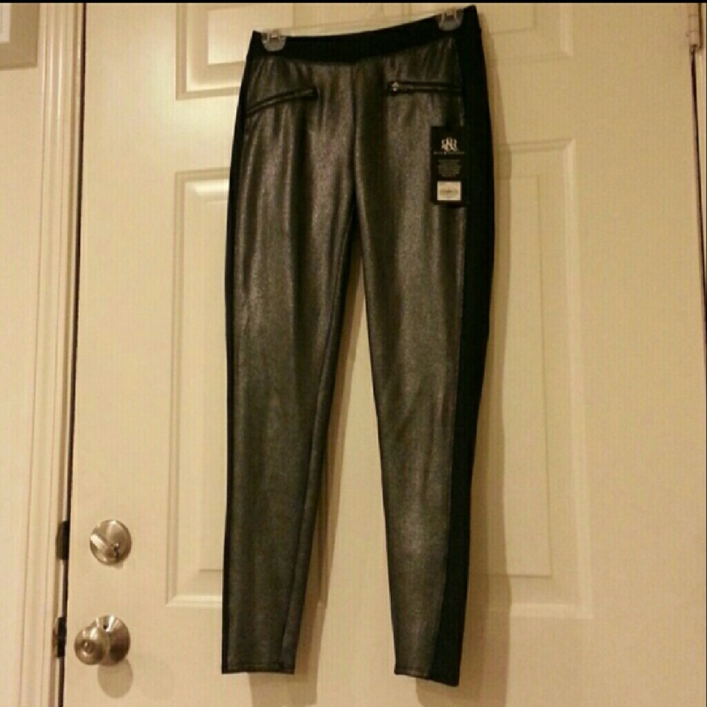 Rock & Republic Metallic Leggings
