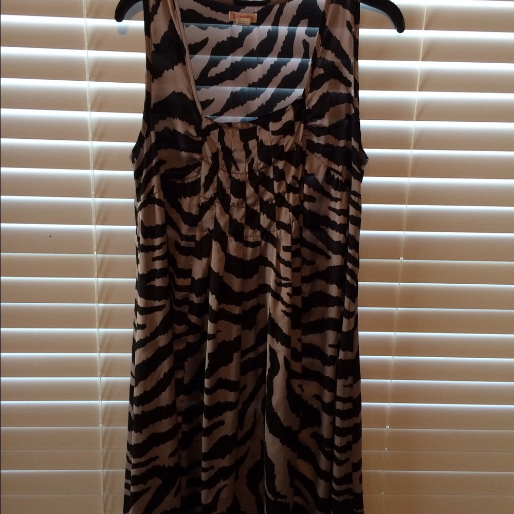 Printed dress/cover up