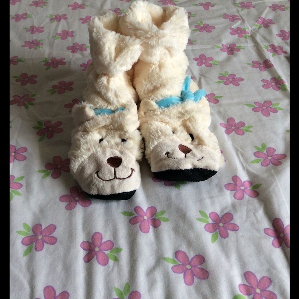 fluffy feet warmer socks