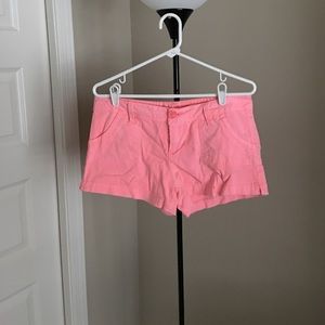 pink short shorts