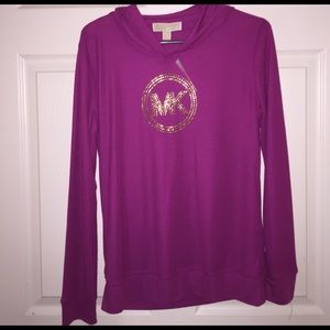 Deep Fuchsia Michael Kors long sleeve