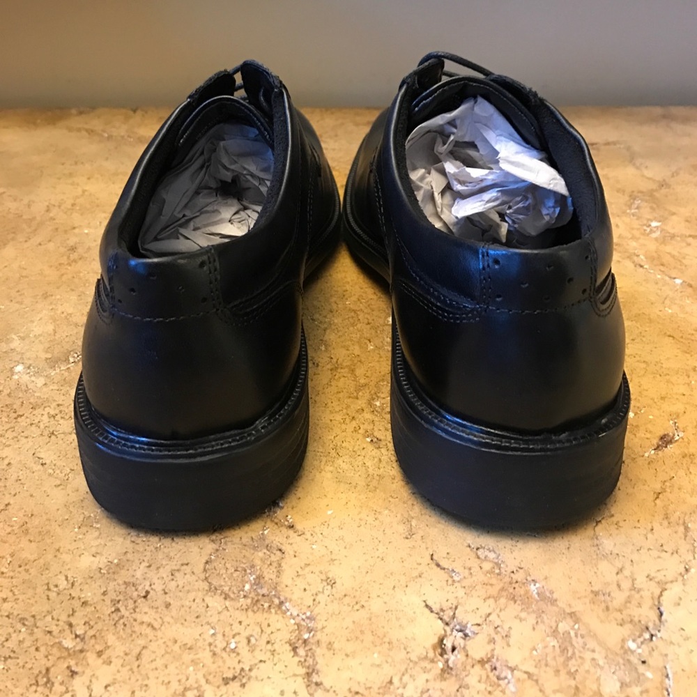 Florsheim Black Leather Oxfords - Picture 4 of 4