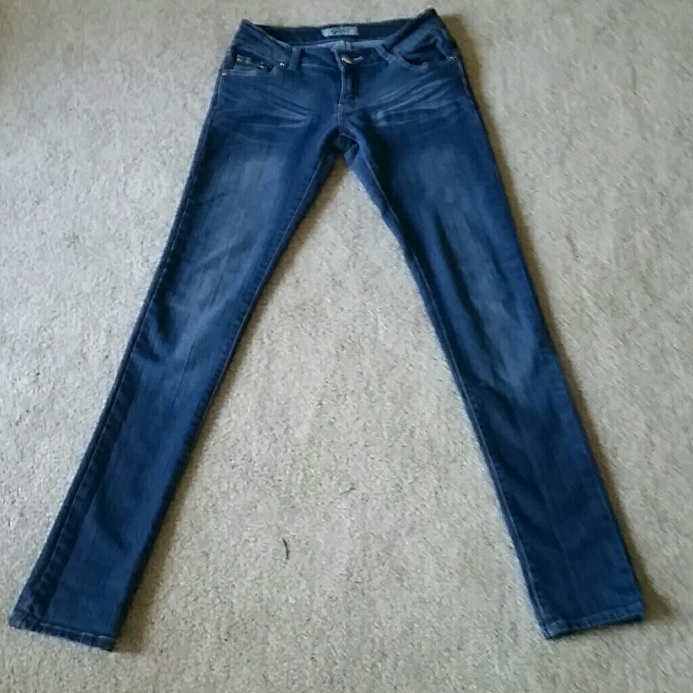 GARTY brand distresses skinny jeans size 3/4(J002)