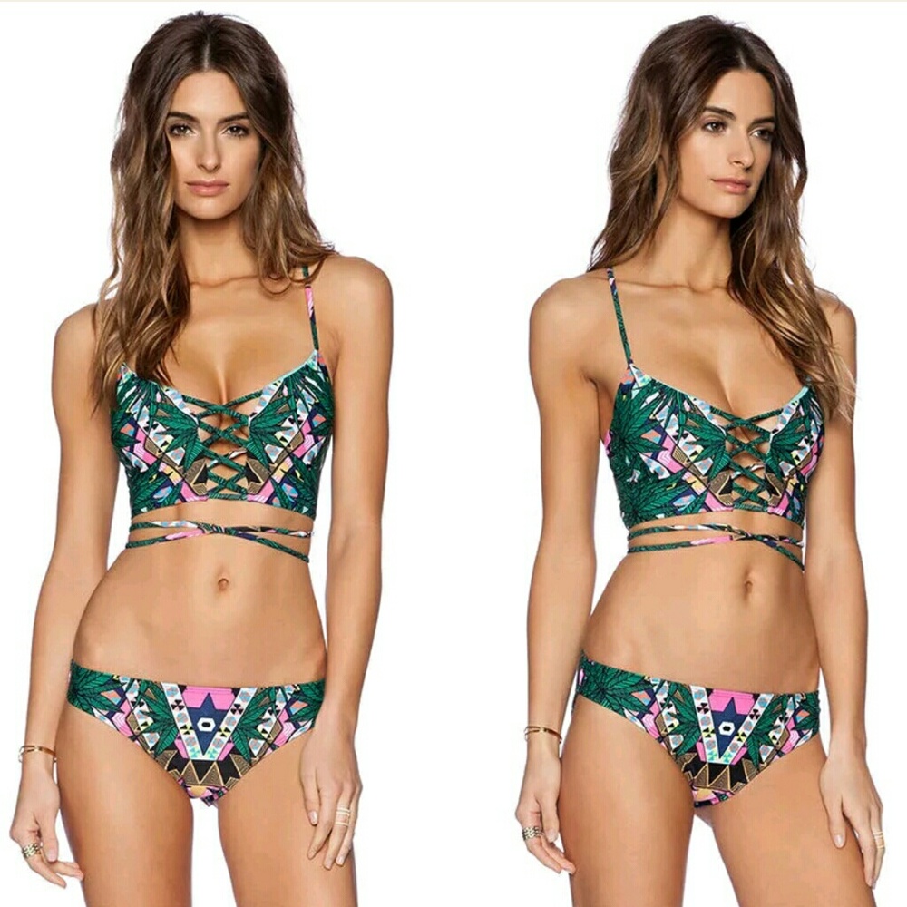 Beautiful unique caged-in bikini