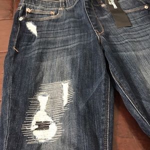 Express Women's Ripped Jean/Legging Size 6.