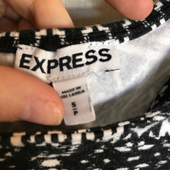 Express Peplum Tank Top - Picture 4 of 4