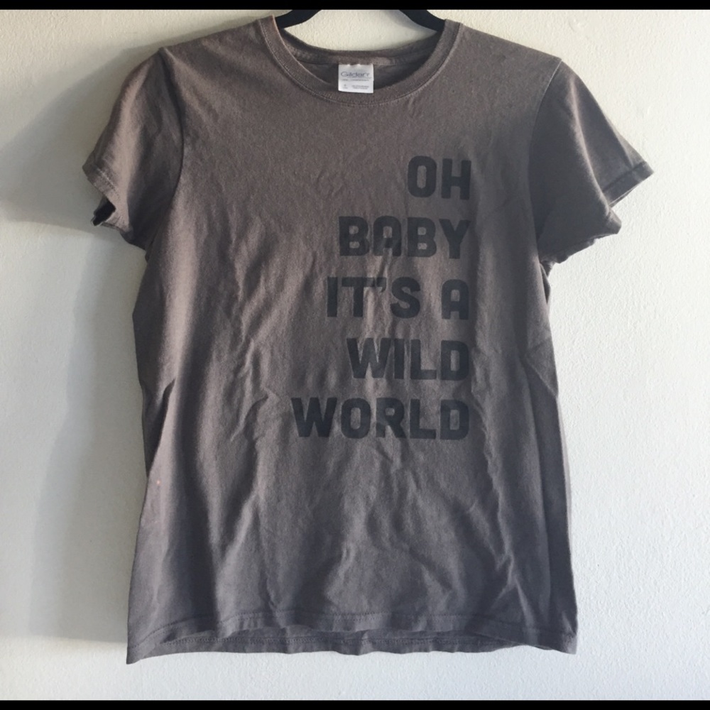 Taupe Graphic Tee